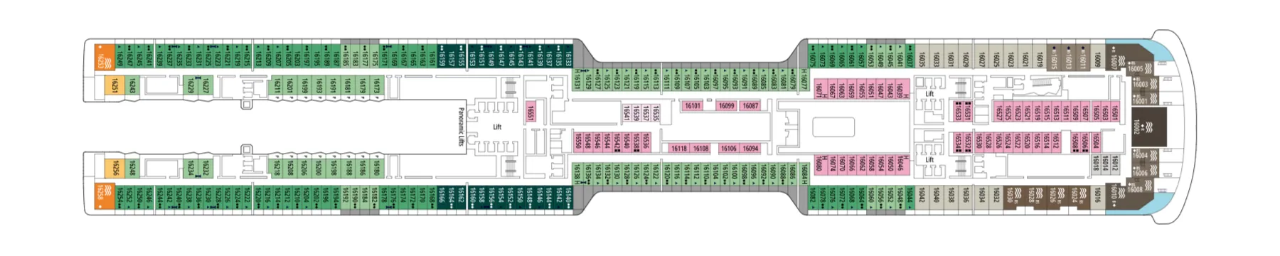 Cubierta 16 - Deck 16 - 