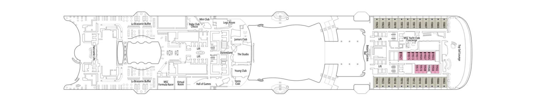 Cubierta 19 - Deck 19 - 