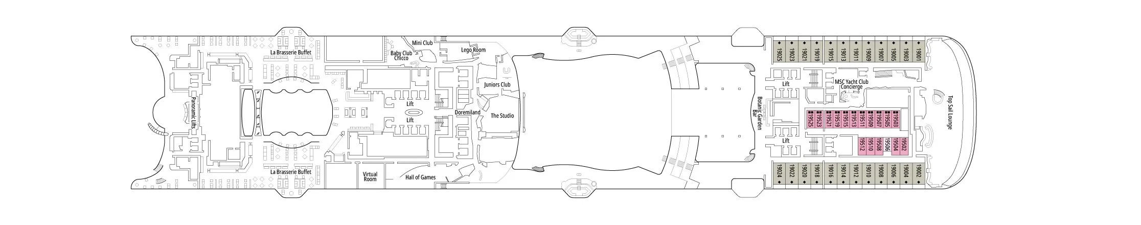 Cubierta 19 - Deck 19 - 