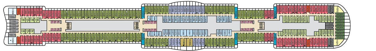 Cubierta 11 - Deck 11 - 