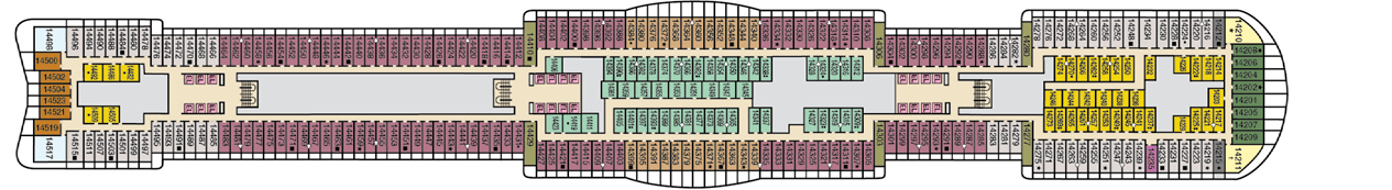 Cubierta 14 - Deck 14 - 