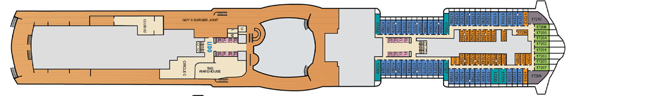 Cubierta 17 - Deck 17 - 