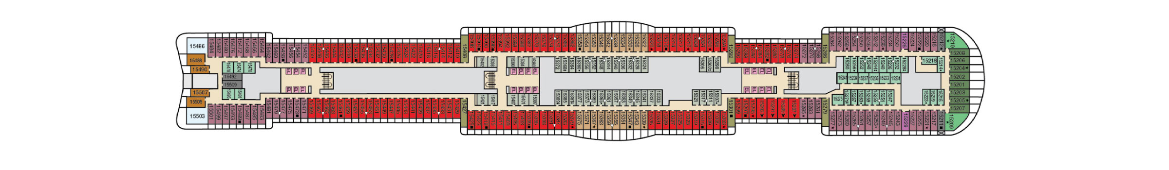 Cubierta 15 - Deck 15 - 