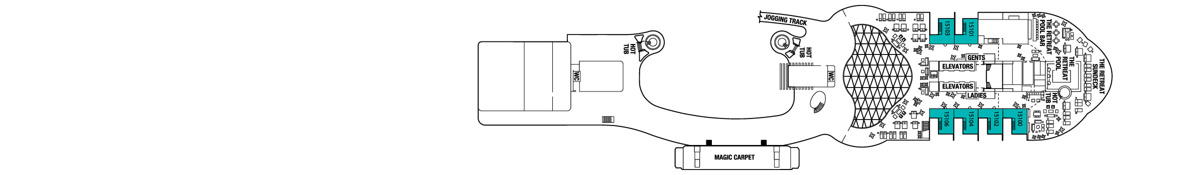 Cubierta 16 - Deck 16 - 