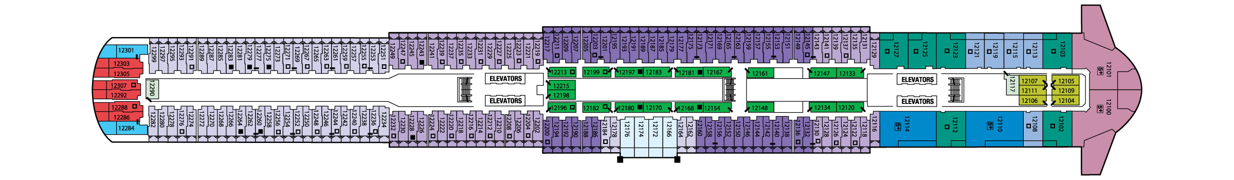 Cubierta 12 - Deck 12 - 
