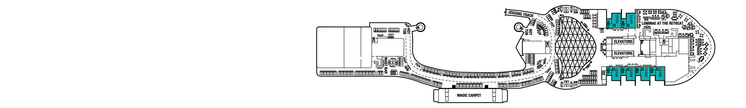 Cubierta 16 - Deck 16 - 