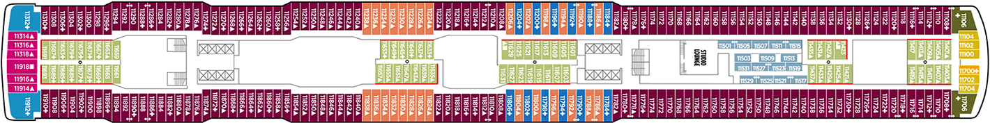 Cubierta 11 - Deck 11 - 
