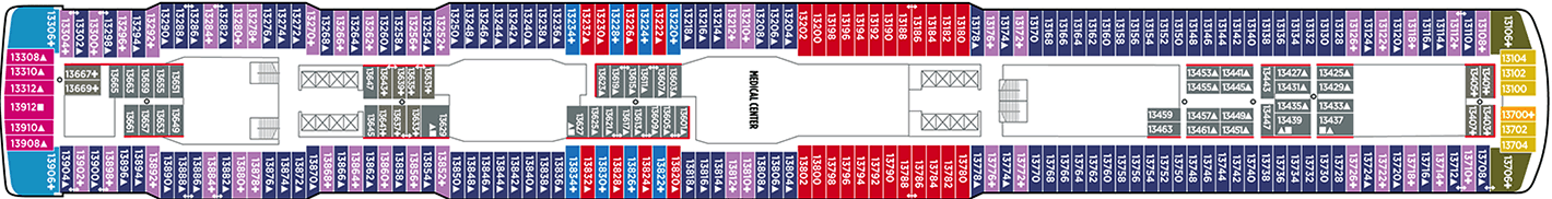 Cubierta 13 - Deck 13 - 