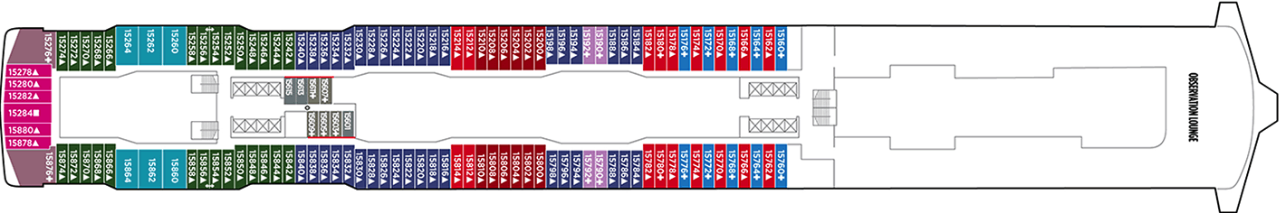 Cubierta 15 - Deck 15 - 