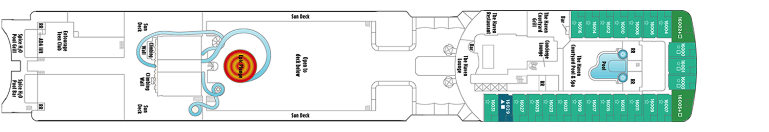 Cubierta 16 - Deck 16 - 