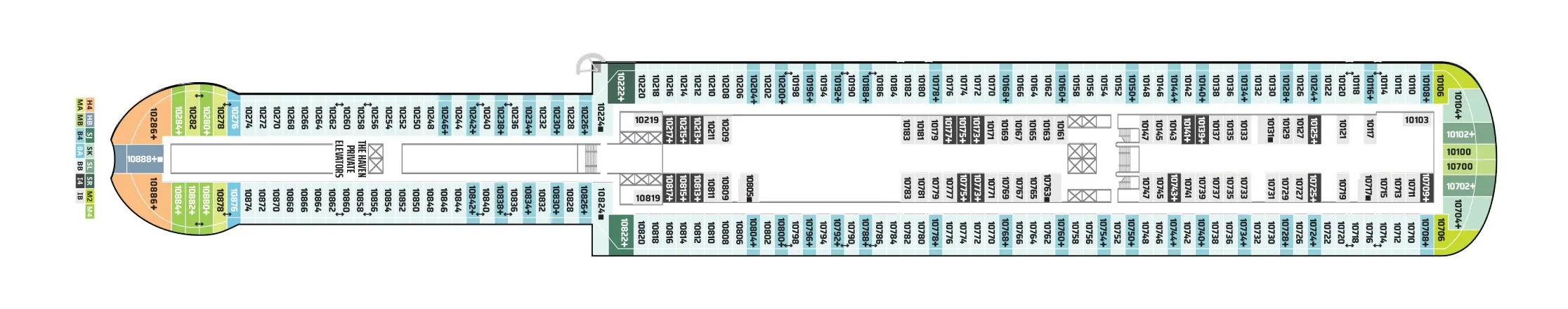 Cubierta 10 - Deck 10 - 