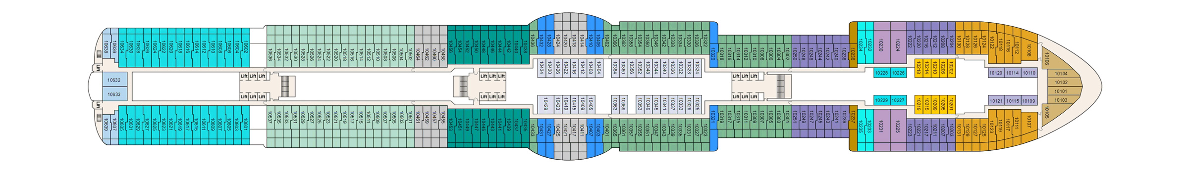 Cubierta 10 - Deck 10 - 