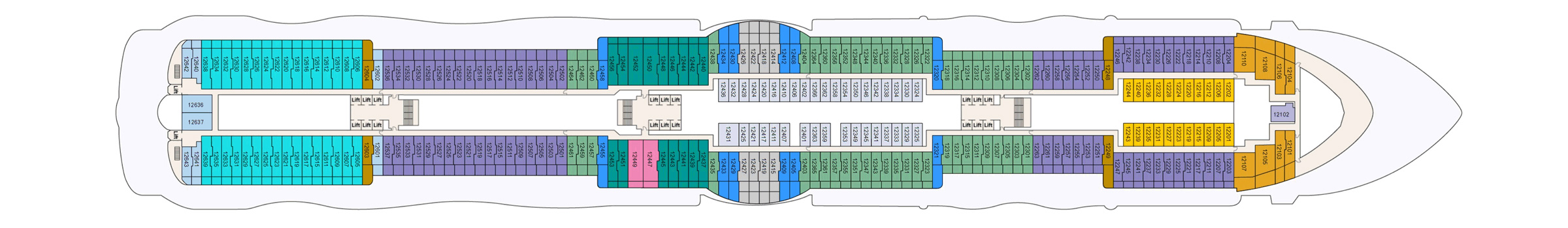 Cubierta 12 - Deck 12 - 