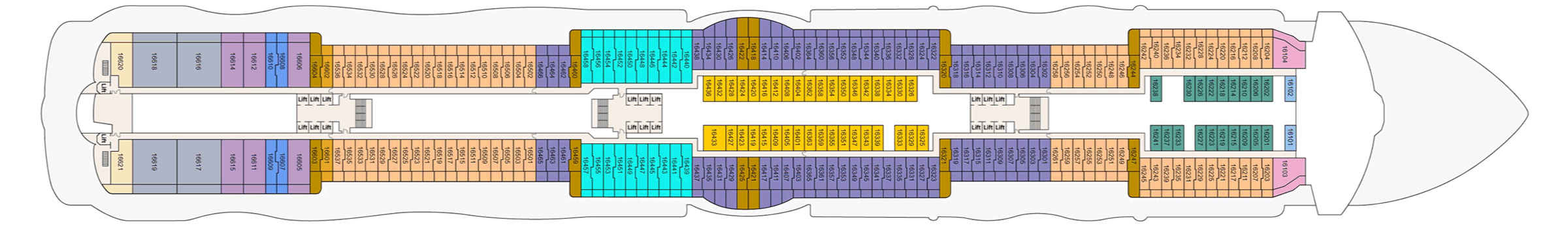 Cubierta 16 - Deck 16 - 