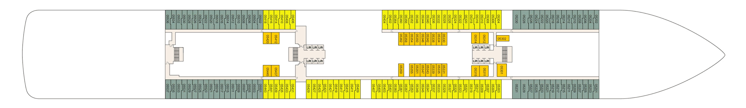 Cubierta 5 - Deck 05 - 