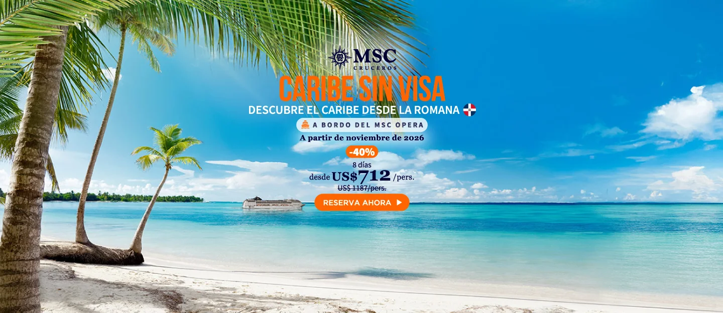 MSC Cruceros - Caribe Sin Visa: Desde La Romana a bordo del MSC Opera